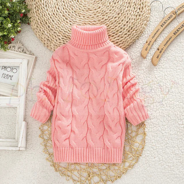 Mini Fashion™ - Maglione per bambini a collo alto