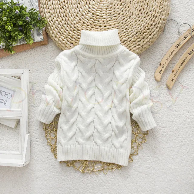 Mini Fashion™ - Maglione per bambini a collo alto