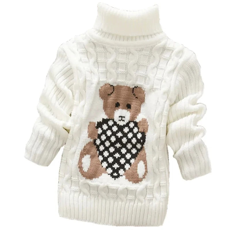 Mini Fashion™ - Maglione per bambini a collo alto