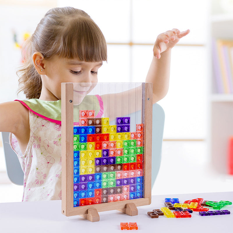 Woods™ | Tavola puzzle Tetris 3D