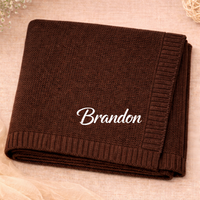 Thumbnail for Personalized Baby Blanket – Morbida e unica – Coperta in cotone personalizzata con ricamo