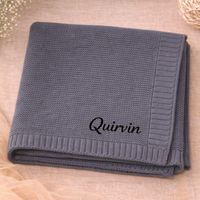 Thumbnail for Personalized Baby Blanket – Morbida e unica – Coperta in cotone personalizzata con ricamo