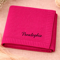 Thumbnail for Personalized Baby Blanket – Morbida e unica – Coperta in cotone personalizzata con ricamo