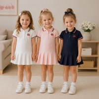 Thumbnail for PetitJoy – Comoda ed elegante – Abito polo con stampa a ciliegie