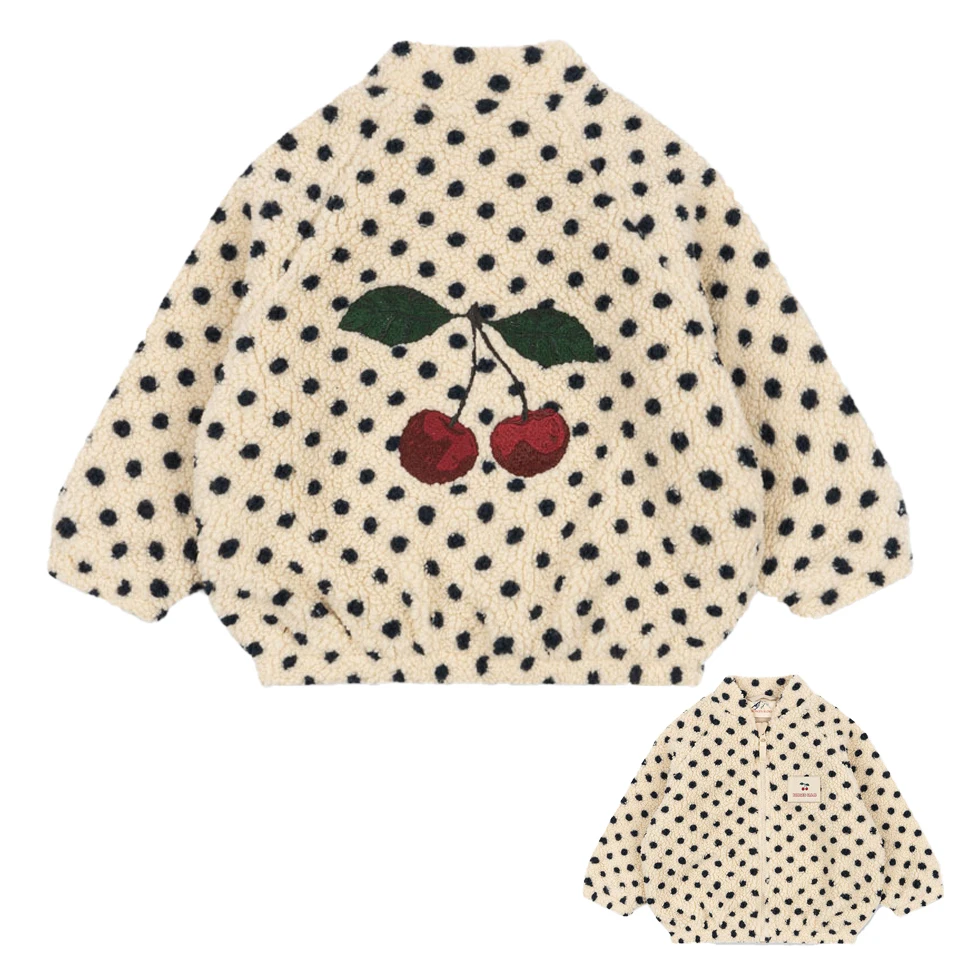 WarmHug – Comoda e alla moda – Giacca in pile per bambini con stampe divertenti