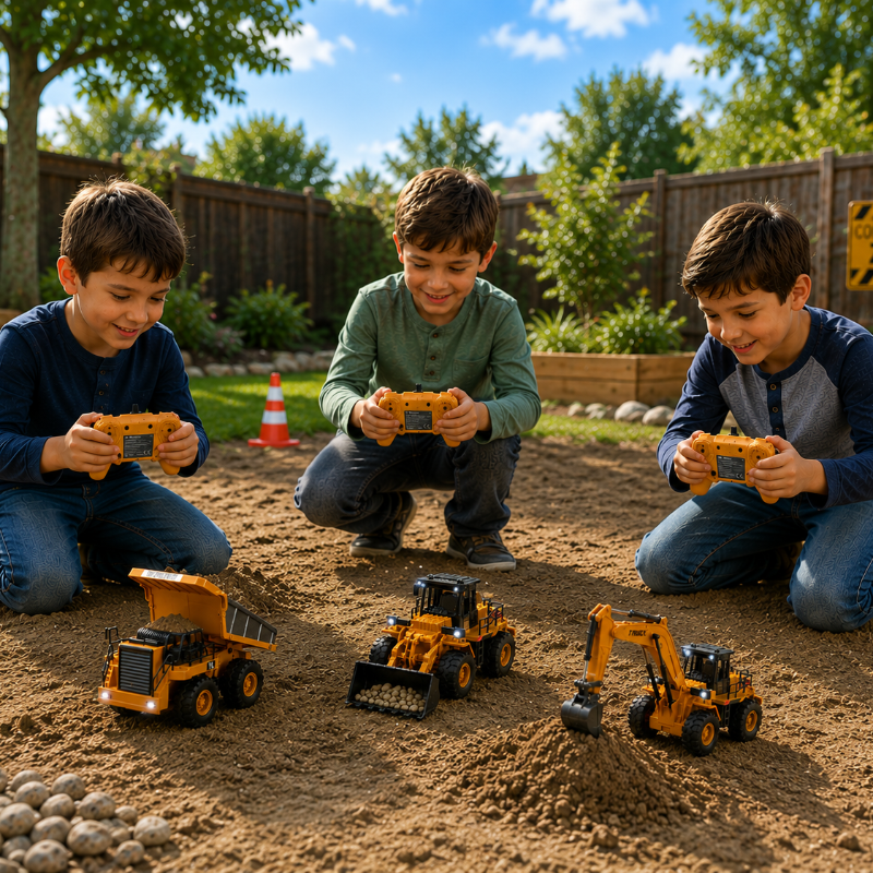Power Machines – Realistico ed educativo – Veicolo da cantiere radiocomandato