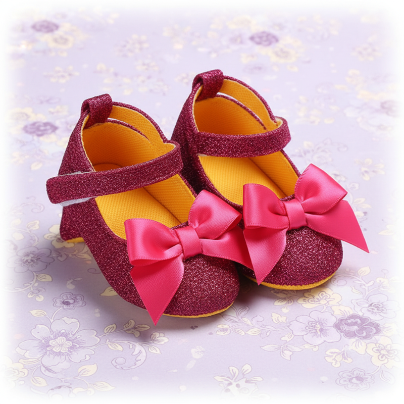 Princess First Heels – Carine e comode – Scarpine per neonata