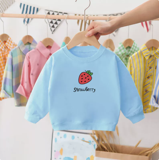 Mini Fashion™ - Felpa fantasia fragola per bambini