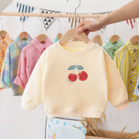Thumbnail for Mini Fashion™ - Felpa con stampa ciliegie per bambini