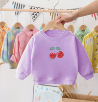 Thumbnail for Mini Fashion™ - Felpa con stampa ciliegie per bambini