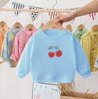Thumbnail for Mini Fashion™ - Felpa con stampa ciliegie per bambini