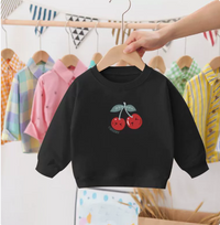 Thumbnail for Mini Fashion™ - Felpa con stampa ciliegie per bambini
