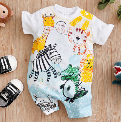 Mini Fashion™ - Comfort per tutte le notti - Body pigiama a maniche corte