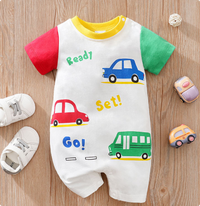 Thumbnail for Mini Fashion™ - Comfort per tutte le notti - Body pigiama a maniche corte