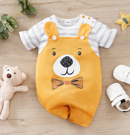 Mini Fashion™ - Comfort per tutte le notti - Body pigiama a maniche corte