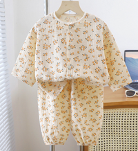 Thumbnail for Mini Fashion™ - Materiale traspirante - Pigiama in lino per bambini