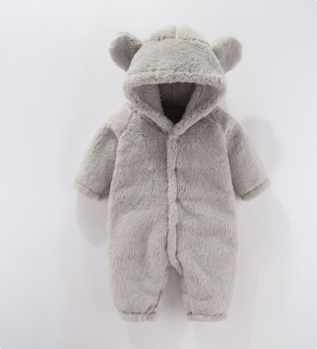 Mini Fashion™ - Stile con cappuccio - Tutina in pile