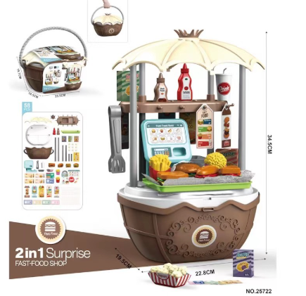 Candy Cart™ – Carrello gioco interattivo in diversi temi