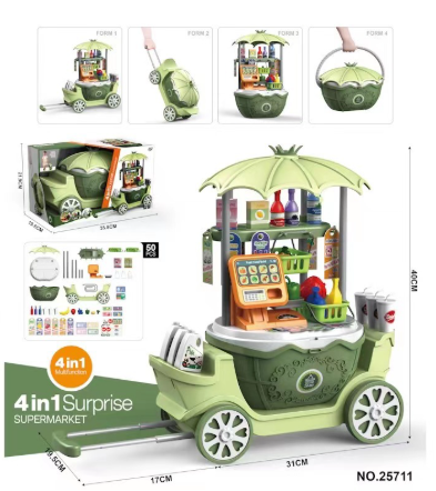 Candy Cart™ – Carrello gioco interattivo in diversi temi