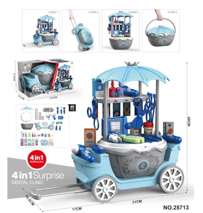 Candy Cart™ – Carrello gioco interattivo in diversi temi