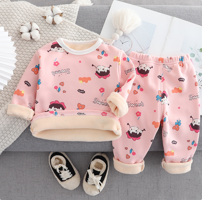 Mini Fashion™ - Tuta termica in pile per bambini