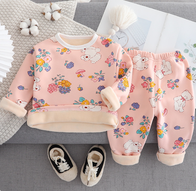 Mini Fashion™ - Tuta termica in pile per bambini