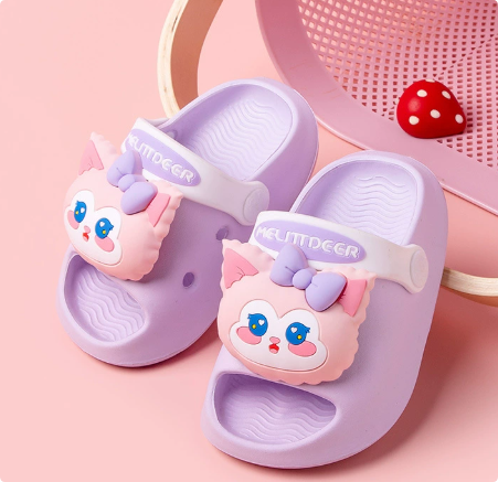 Mini Fashion – Allegro e sicuro – Pantofole da spiaggia a pois