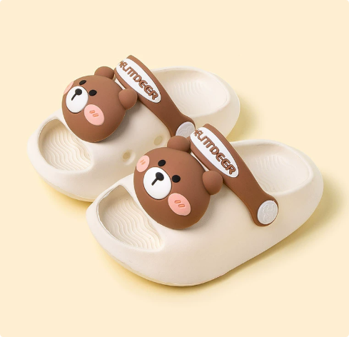 Mini Fashion – Allegro e sicuro – Pantofole da spiaggia a pois