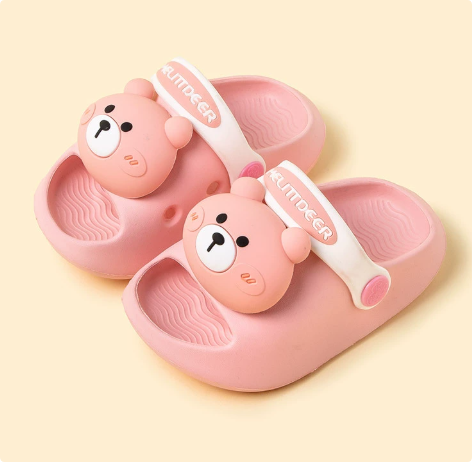 Mini Fashion – Allegro e sicuro – Pantofole da spiaggia a pois