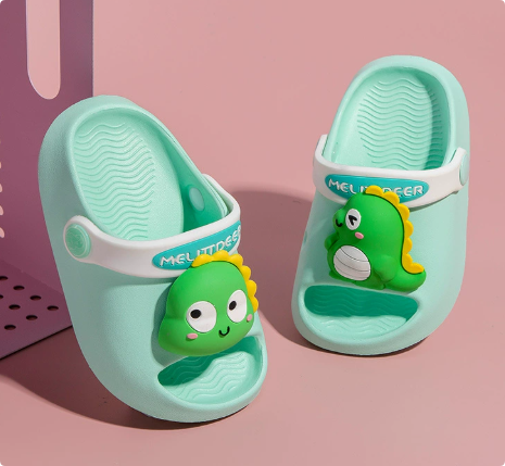 Mini Fashion – Allegro e sicuro – Pantofole da spiaggia a pois