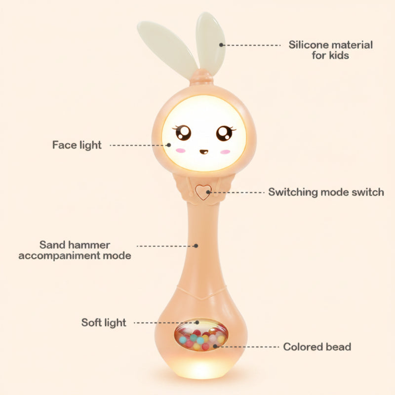 Fun Animal Rattle – Divertente ed educativo – Sonaglio per neonati