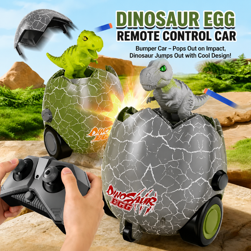 RoarPlay – Emozionante e interattivo – Uovo di dinosauro telecomandato