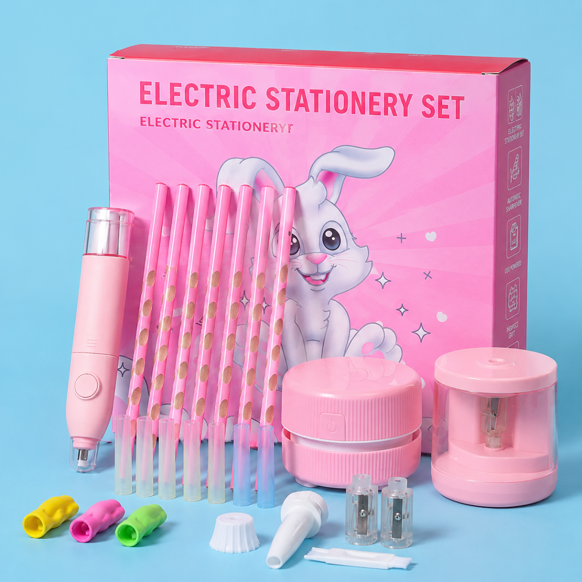 FunArt – Creativo ed educativo – Set da scrittura con matita elettrica