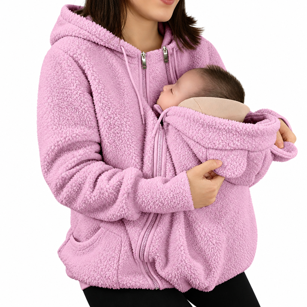 MamaNest – Calda e pratica – Giacca 2 in 1 per mamma e bambino