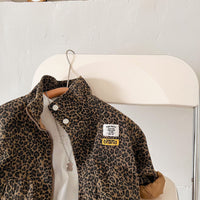 Thumbnail for Mini Fashion – Robusto e confortevole – Giacca con stampa leopardata