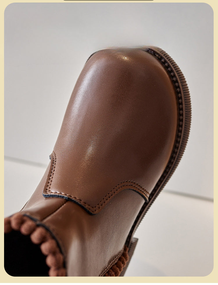 Mini Fashion – Comfort e stile – Stivaletti in pelle
