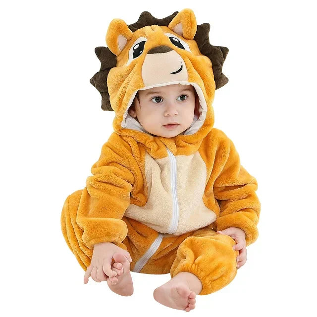 Mini Fashion - Sostenibile e lavabile - Tutina con animali (0-24 mesi)