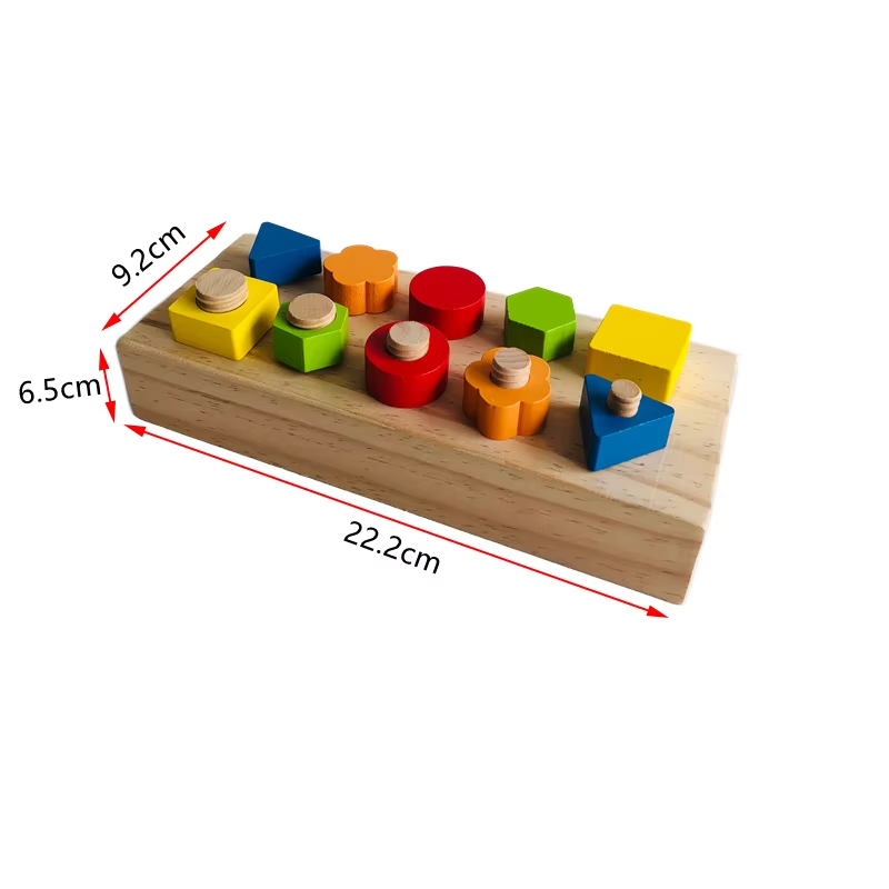 Bolt Board™ – Puzzle di adattamento - Giocattoli per la motricità fine