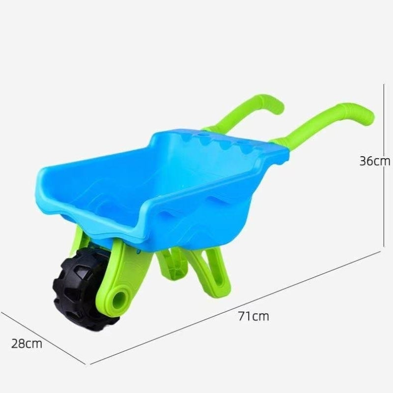 BeachFun – Alla scoperta & Divertimento – Set carriola sabbia & spiaggia
