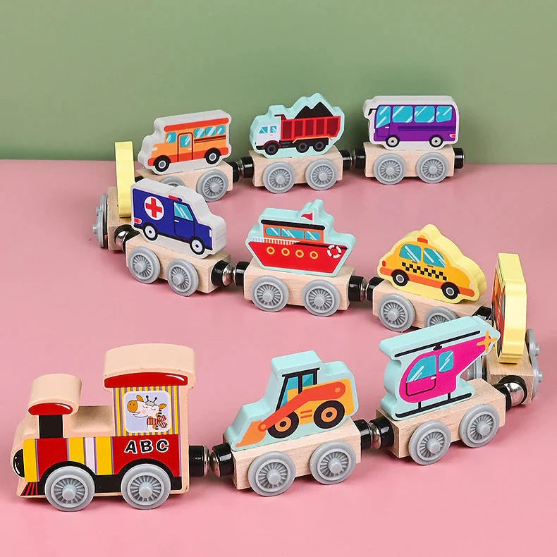 Tiny Express™ – Colorare e modellare - Trenino di legno