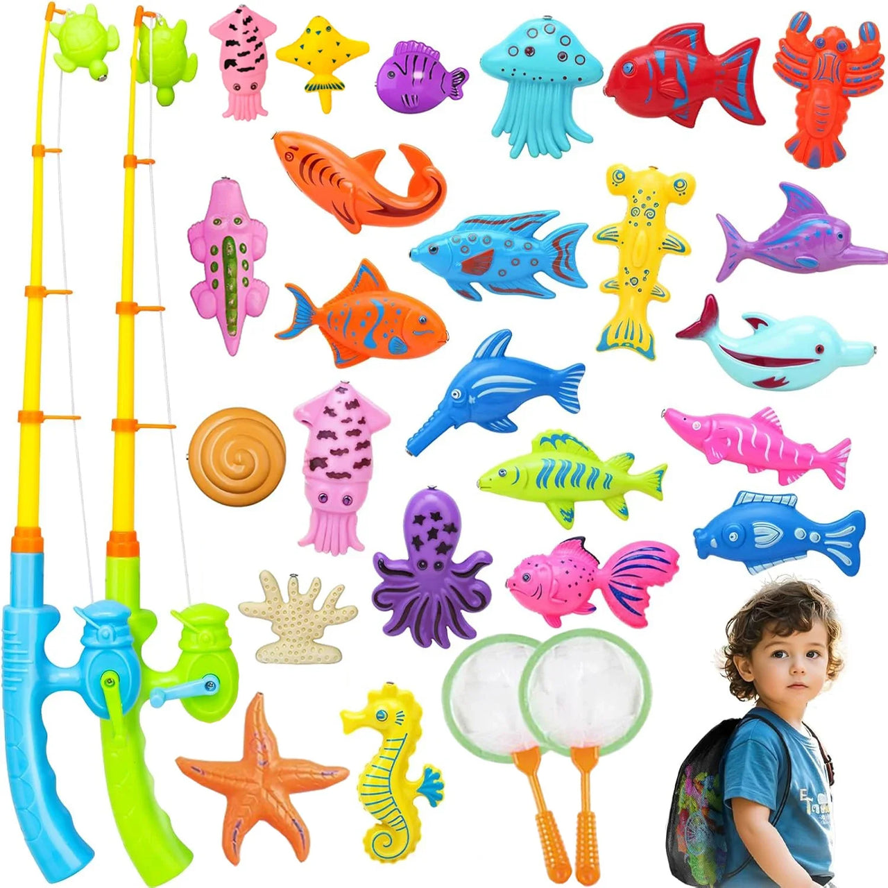 Fishing Game – Apprendimento e scoperta - Gioco del pesce magnetico