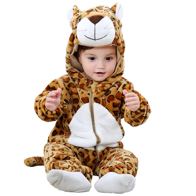 Mini Fashion - Sostenibile e lavabile - Tutina con animali (0-24 mesi)