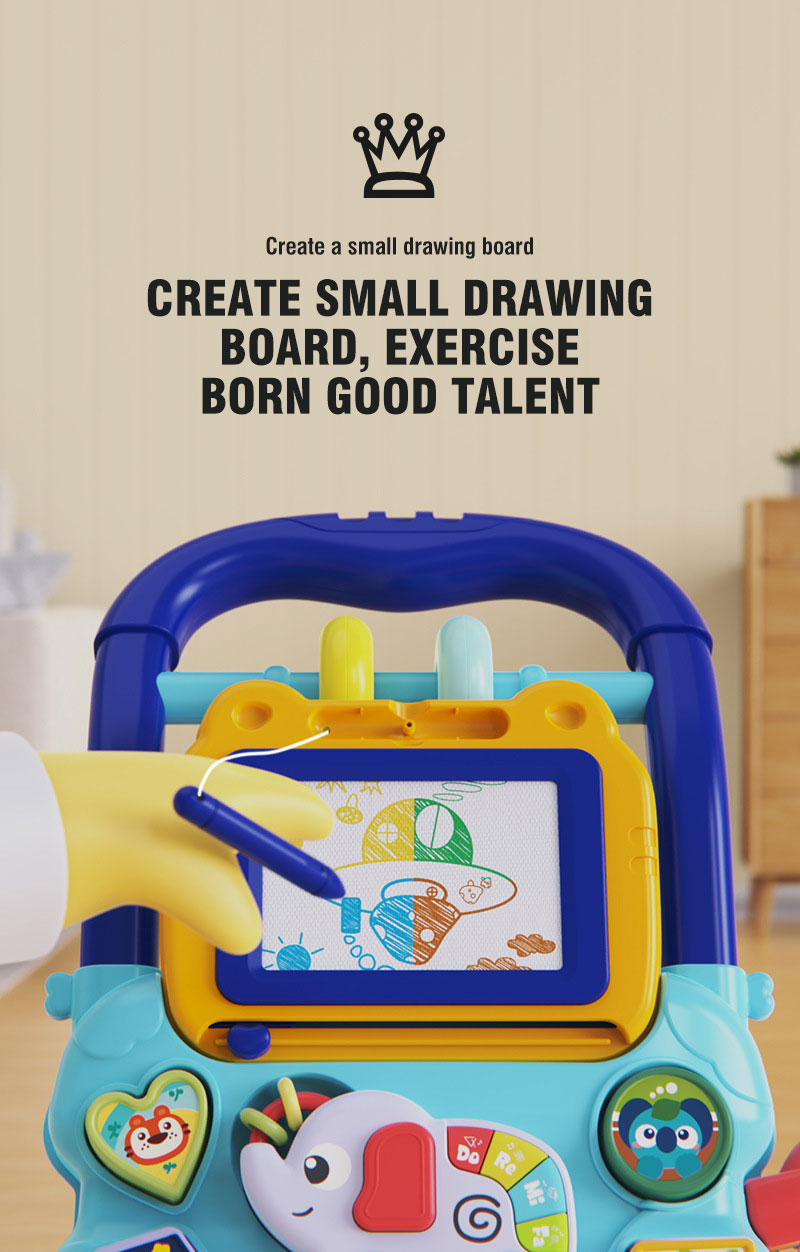BabyWalker – Imparare e giocare – Girello con pannello attività