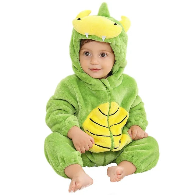 Mini Fashion - Sostenibile e lavabile - Tutina con animali (0-24 mesi)