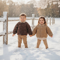 Thumbnail for LittleWanderer – Caldo ed elegante – Cappotto trapuntato per bambini