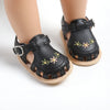 TinyPetals – Comfort e stile – Sandali per neonati con ricamo floreale