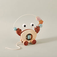 Thumbnail for Crab Pull Toy™ – Giocare e imparare – Granchio di legno