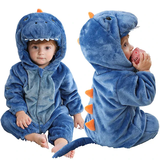 Mini Fashion - Sostenibile e lavabile - Tutina con animali (0-24 mesi)