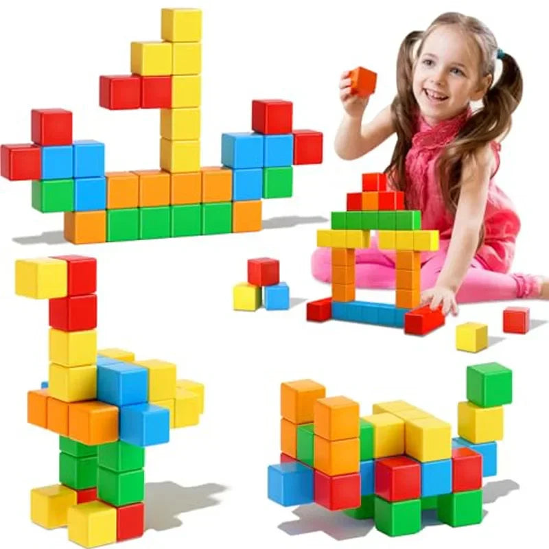 Magnet Toys – Imparare e costruire – Blocchi magnetici da costruzione
