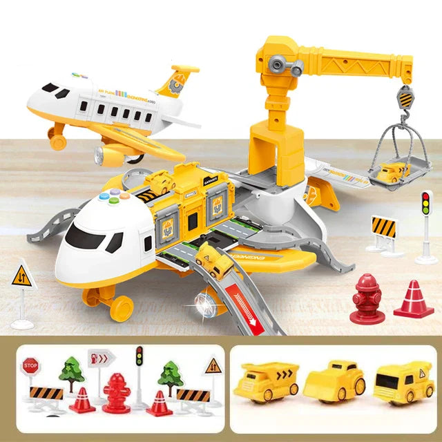 SkyMasters – Avventura e sviluppo – Set di gioco interattivo con aereo professionale